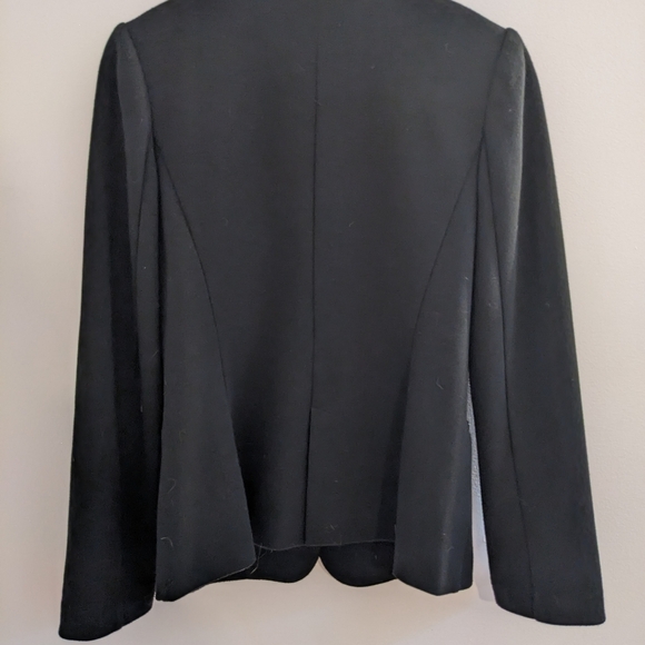 Lilly Pulitzer $365 Leighton Black Knit 1 Button Blazer - Size Medium - Picture 7 of 10